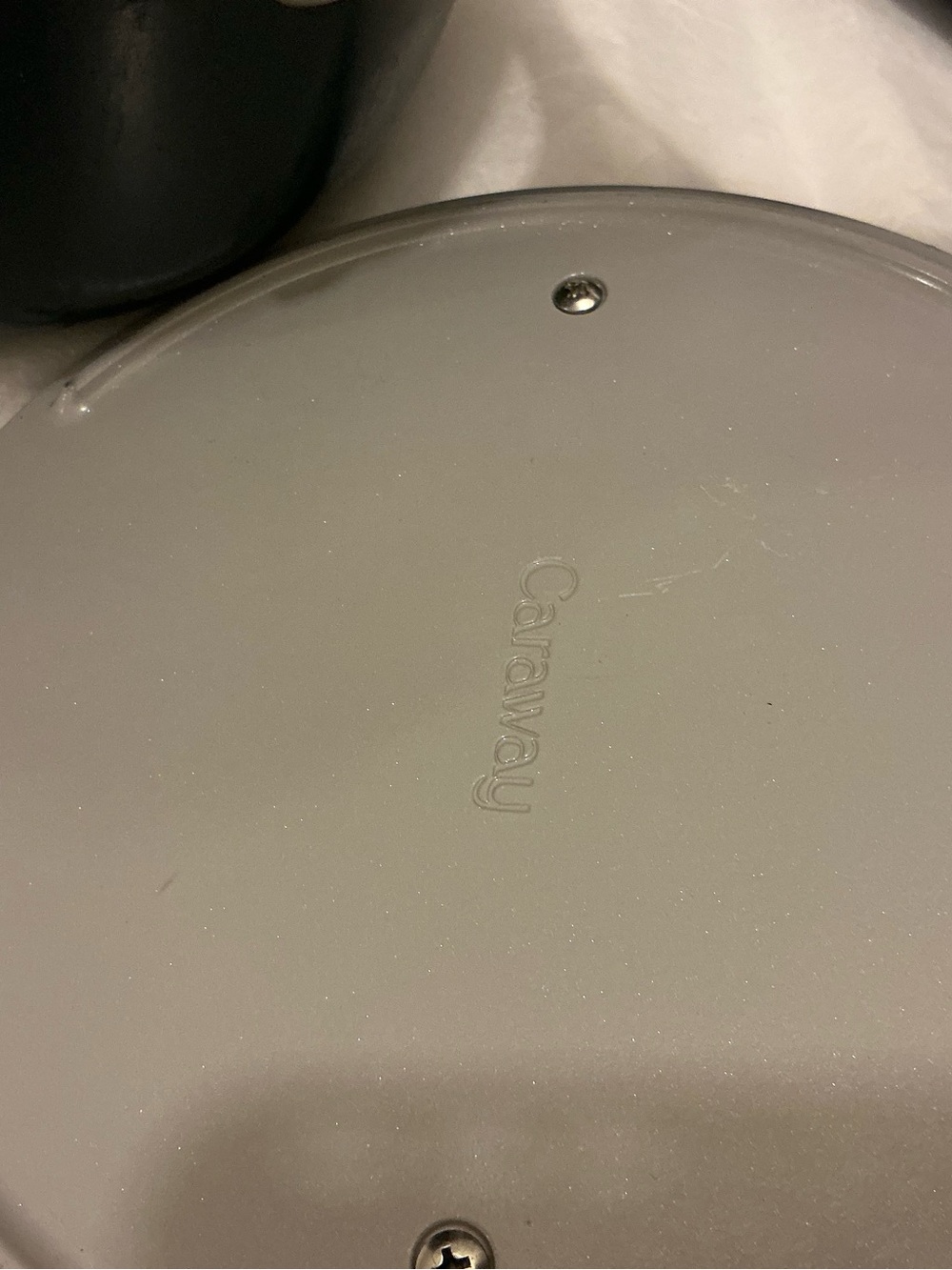 Caraway Home Non-Stick Dutch Pan Navy  Casserole Pan & sauce pan set of 2 - Picture 5 of 15
